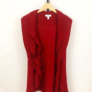 Sleeveless Long Sweater